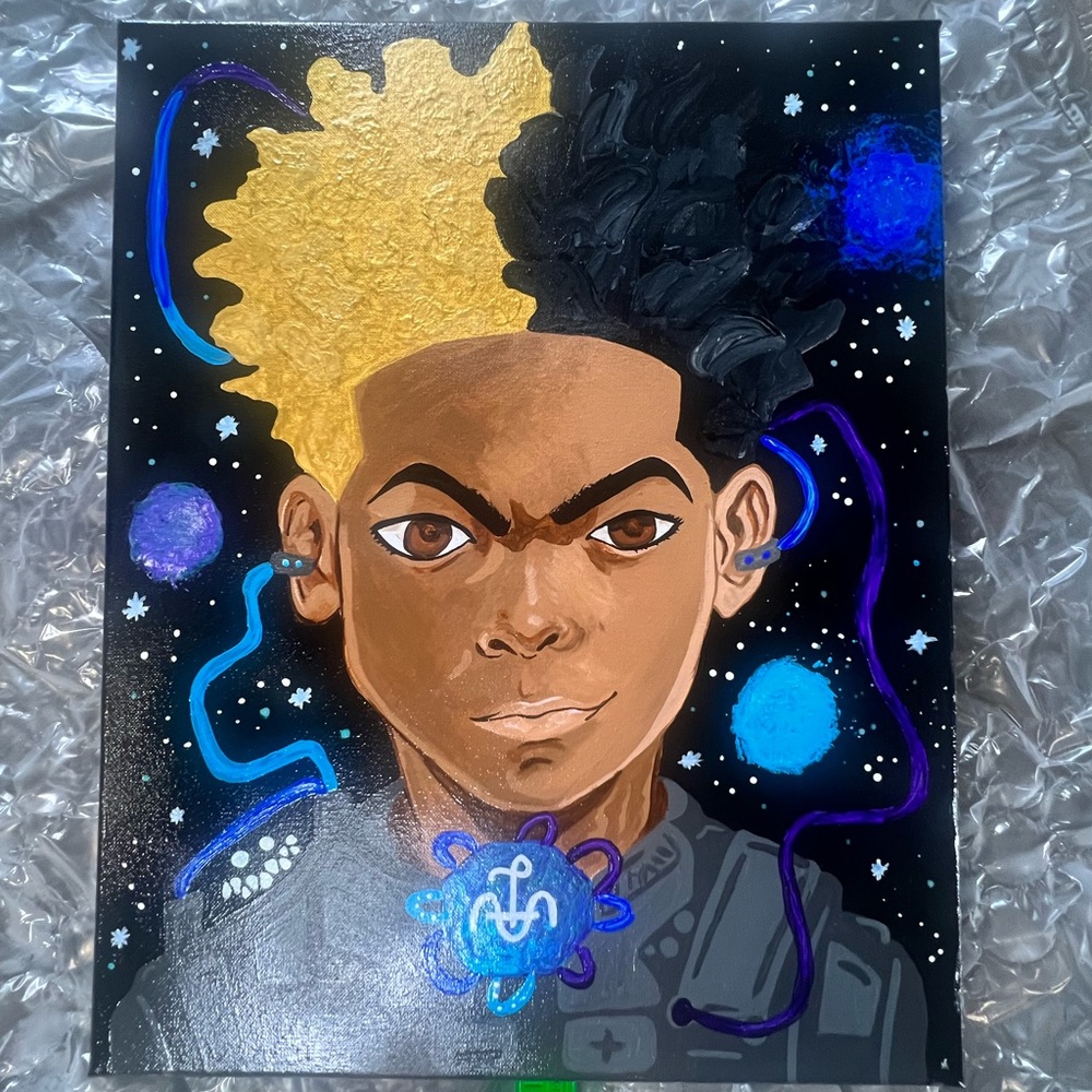 Anime painting